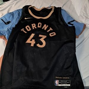 Nike Toronto Jersey Black and Gold